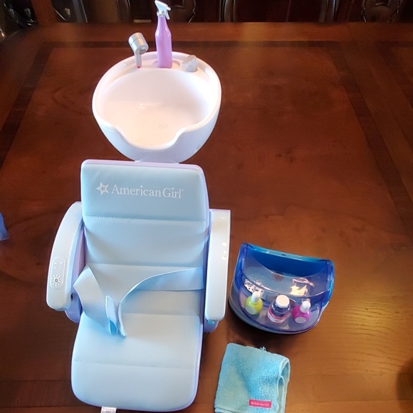 american girl spa set